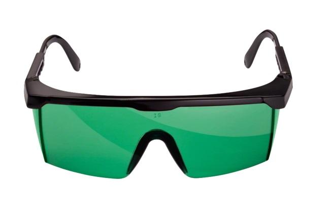 Bosch brýle pro práci s laserem (zelené)