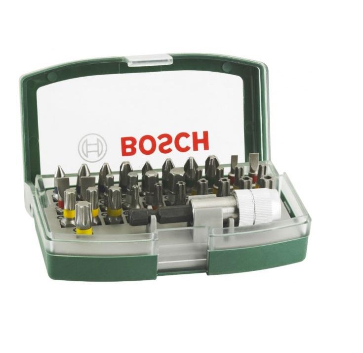 Bosch 32dílná sada šroubovacích bitů s barevným kódováním 2607017063