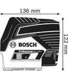Bosch křížový laser GCL 2-50 C Professional + RM2 + BT 150