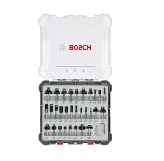Bosch Sada stopkových tvarových fréz s vřetenem Ø 8 mm, 30 ks 2607017475