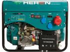 Heron benzínová 13HP/5,5kW (400V) 2×2kW (230V) a plynová (LPG/NG) elektrocentrála s el. startem