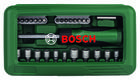 Bosch 46dílná sada bitů a nástčných klíčů se šroubovákem