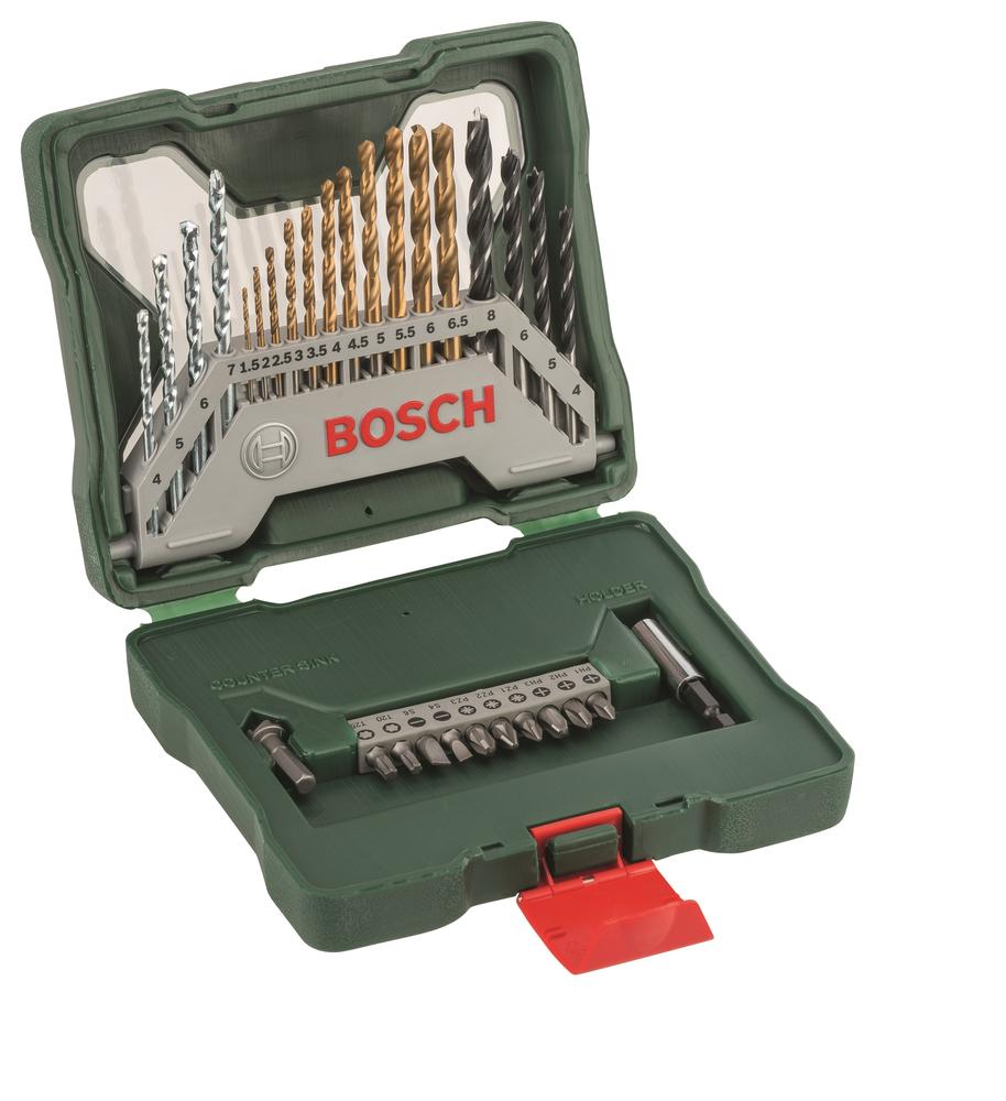 Bosch 30dílná sada bitů a vrtáků X-Line titan 2607019324