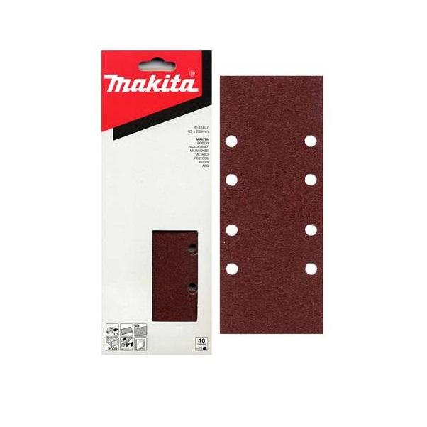 Makita brusný papír 93x228mm 8 děr K150 10 ks