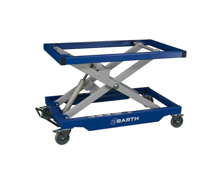 Barth Výškově přestavitelný mobilní stůl H 330, bez pracovní desky