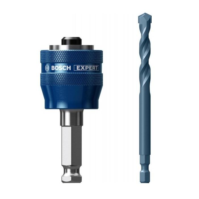 Bosch adaptér EXPERT Power Change Plus pro děrovku, 11 mm, vrták TCT, 8,5 × 105 mm - 2 ks