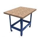 dřevěný pracovní stůl 813 x 1219 mm s rastrem děr 19 mm