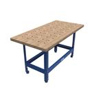 dřevěný pracovní stůl 610 x 1219 mm s rastrem děr 19 mm
