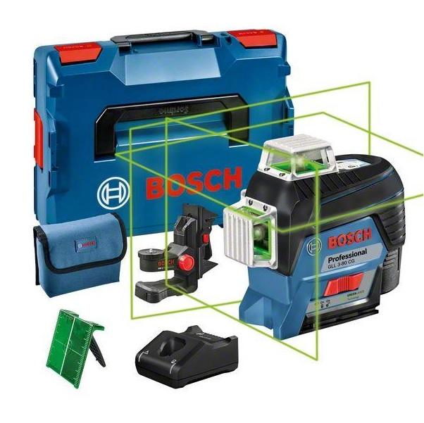 Bosch čárový laser GLL 3-80 CG v kufru 0601063T00