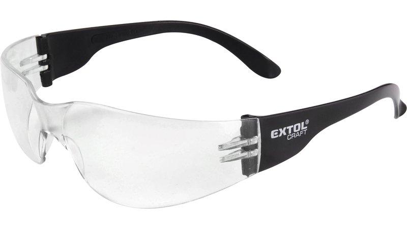 Extol craft brýle ochranné, čiré, s UV filtrem