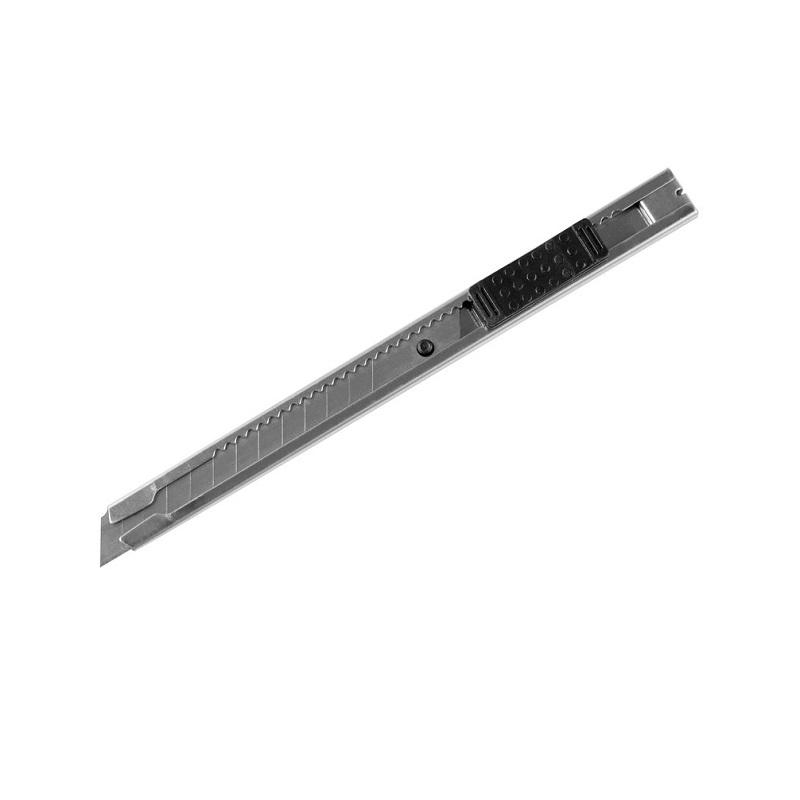 Extol craft nůž ulamovací 9 mm s kovovou výztuhou, Auto-lock 80043