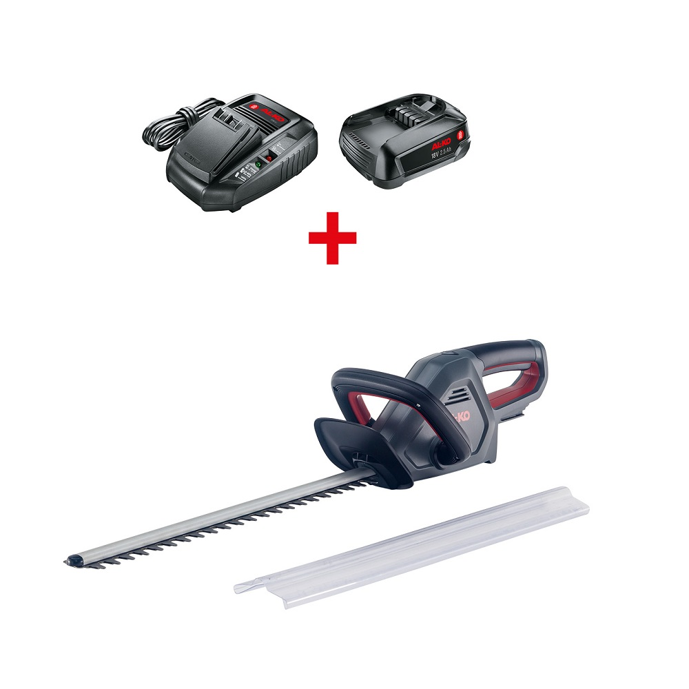 Alko nůžky na živ&#253; plot HT 1845 (kompatibiln&#237; s BOSCH) 1 x baterie 2,5 Ah a 1 x nab&#237;ječka