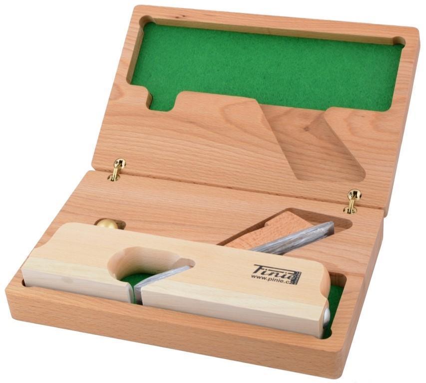 Pinie Dřevěná krabička na hoblíky ŘÍMSOVNÍK - CLASSIC a PREMIUM WPB 3
