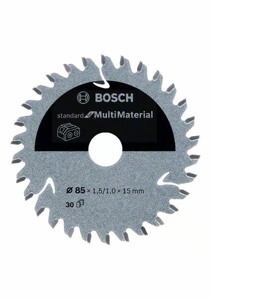 Bosch Pilový kotouč Standard for Multimaterial pro aku pily 85×1,5/1×15 T30 2608837752
