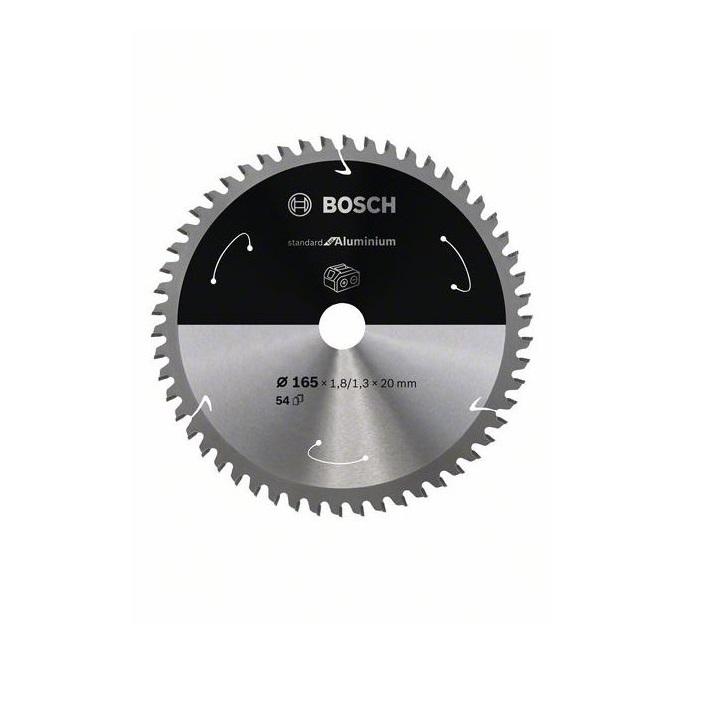 Bosch pilový kotouč Standard for Aluminium 165×1,8/1,3×20 mm 54z 2608837763