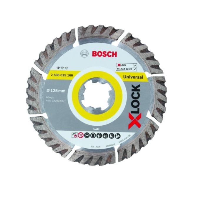 Bosch diamantový řezný kotouč Standard for Universal X-LOCK 125 mm 2608615166