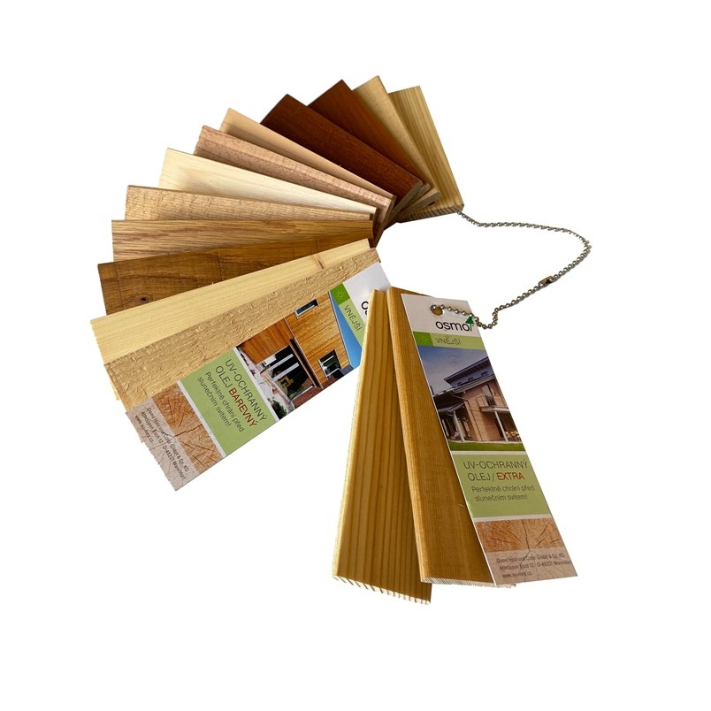 Osmo vzorn&#237;k barev UV ochrann&#253;ch olejů