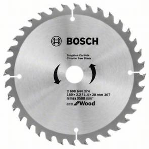 Bosch pilový kotouč Eco for Wood 160x2,2/1,4x20/16 mm 36T 2608644374