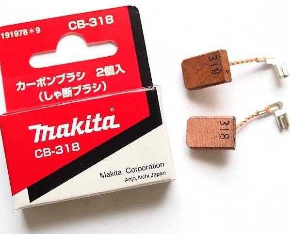 Makita 191978-9 sada uhlíků (kartáčů) CB-318 = old 191974-7