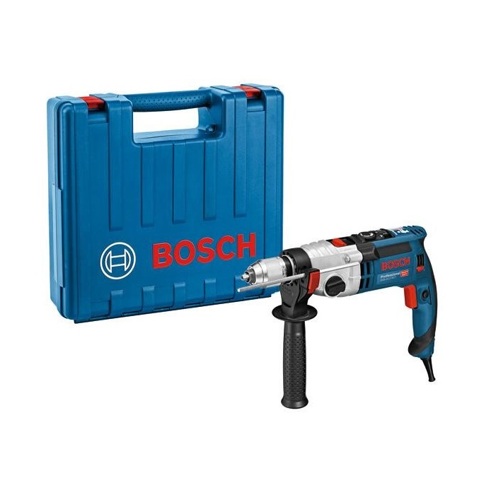 Bosch příklepová vrtačka GSB 21-2 RCT v plastovém kufru 060119C700