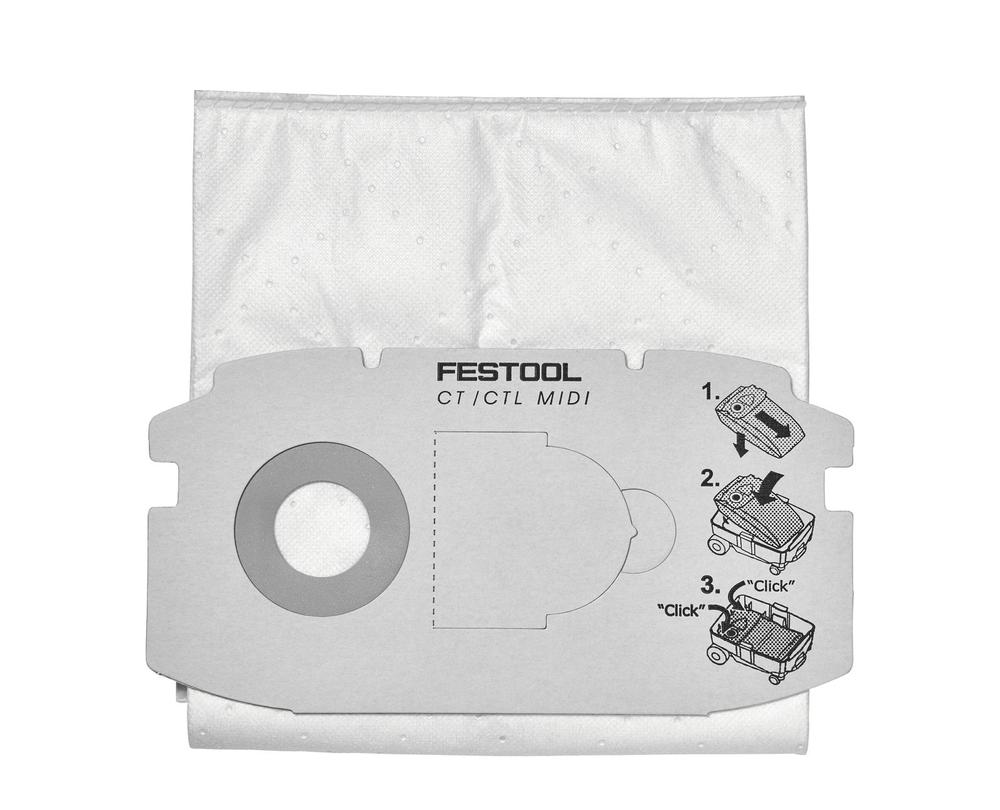 Festool Filtrační vak FIS-CTL MIDI - 5ks 498411