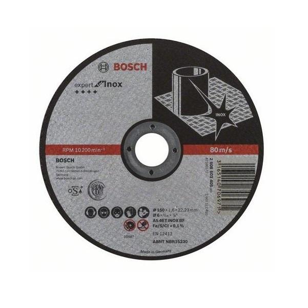 Bosch řezný kotouč Expert for Inox 150 x 1,6 mm 2608603405