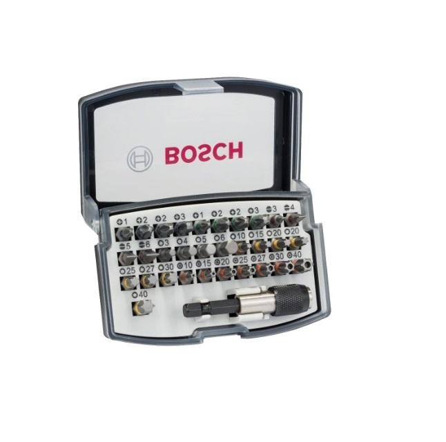 Bosch sada bitů s barevným značením extra hard 32ks