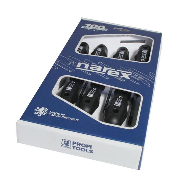 Narex bystřice sada šroubováků T6-T30 PROFI LINE 864500