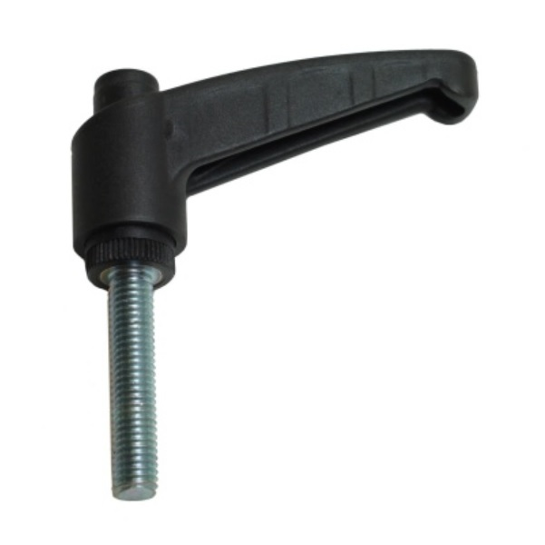 Dual klička up&#237;nac&#237; M6 x 30 mm čern&#225; přestaviteln&#225;