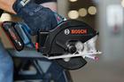 Bosch AKU okružní pila GKM 18V-50 + 2x GBA 18V 5.0Ah + GAL 18V-40