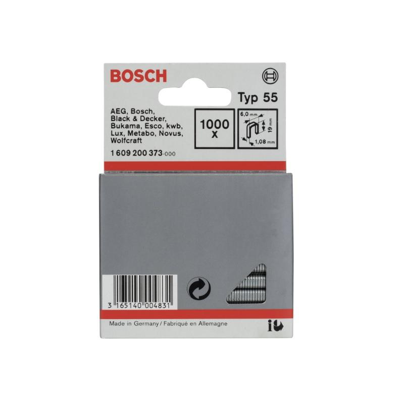 Bosch spony typ55 19/6 1000ks 1609200373