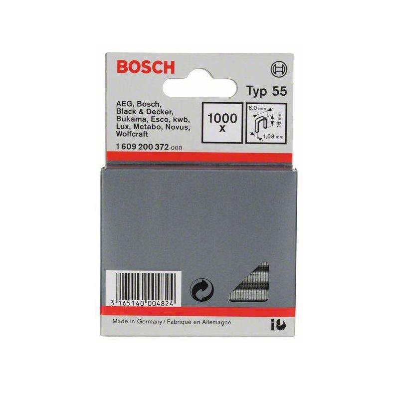 Bosch spony typ55 16/6 1000ks 1609200372