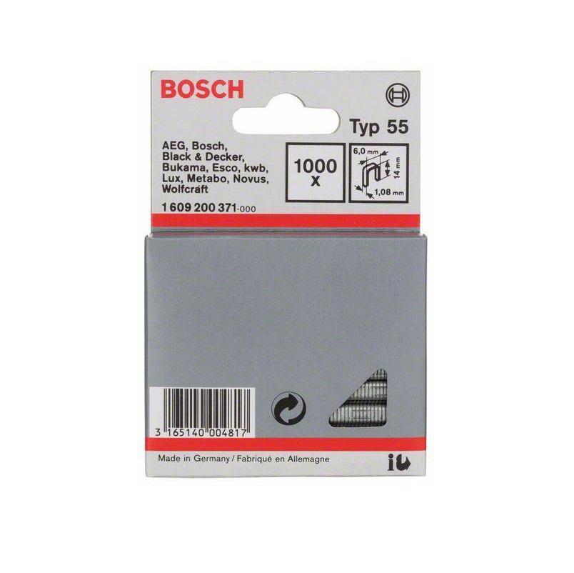 Bosch spony typ55 14/6 1000ks 1609200371