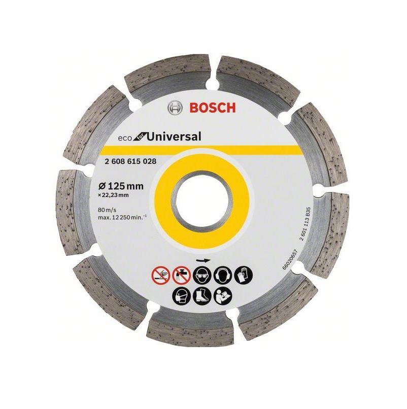 Bosch diamantový řezný kotouč Eco For Universal 125 x 2 x 22,23 mm 2608615028