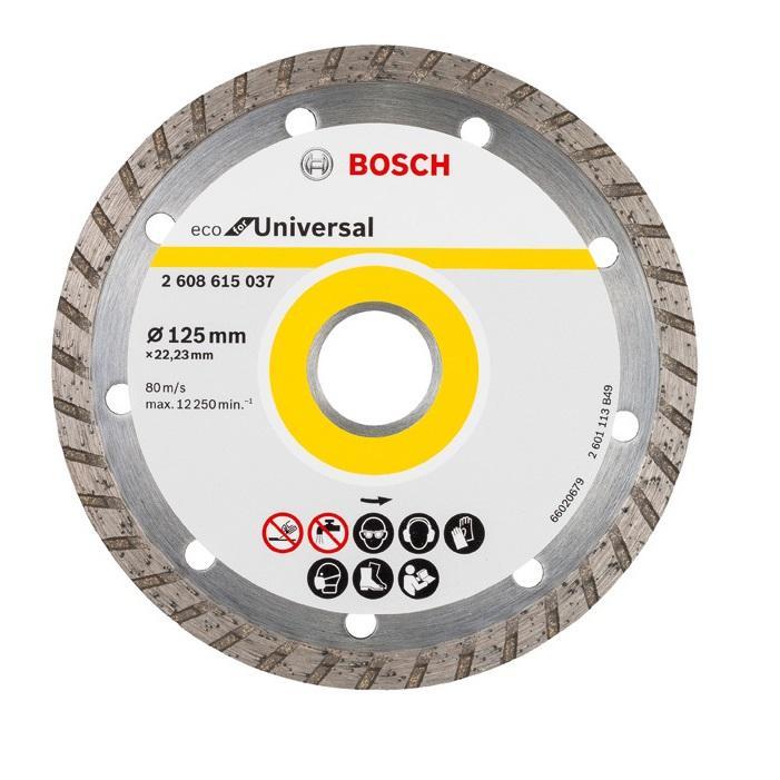 Bosch diamantový řezný kotouč Eco For Universal 125 x 2,4 x 22,23 mm 2608615037