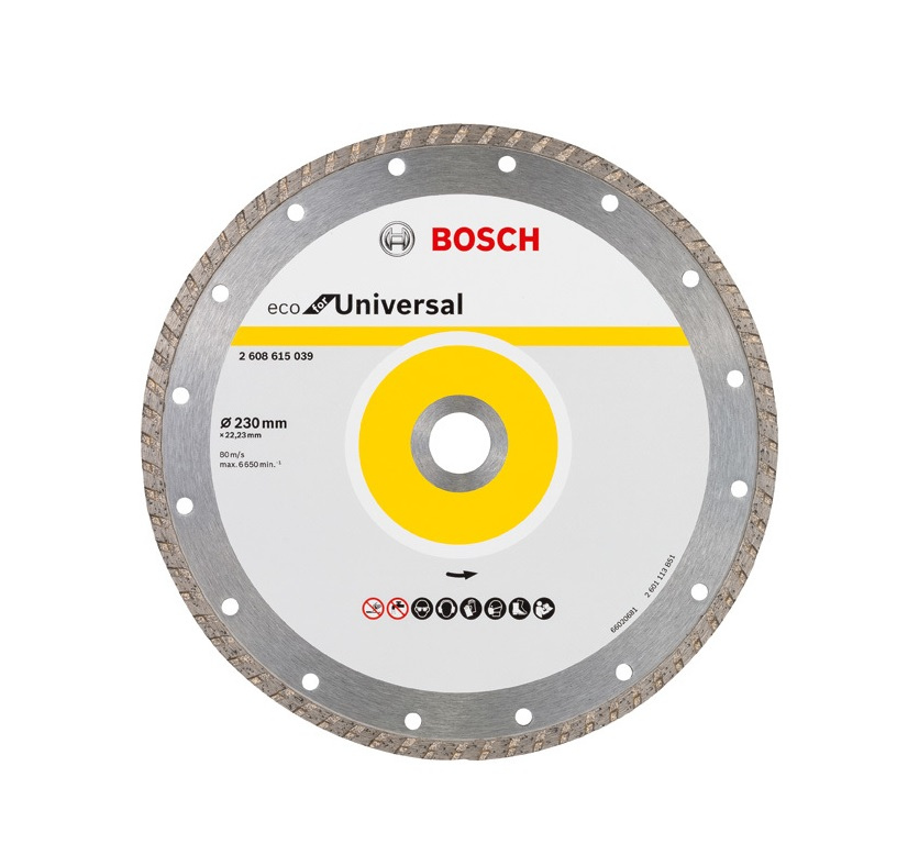 Bosch diamantový řezný kotouč Eco for Universal 230 x 0,7 x 22,23 mm 2608615039
