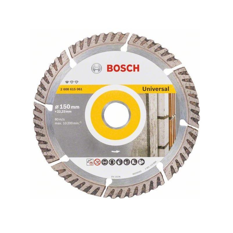 Bosch diamantový řezný kotouč Standard for Universal 150x22,23x10 mm 2608615061