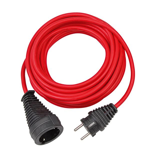 Brennenstuhl Prodlužovací kabel – 10 m - 3c1,5 červený