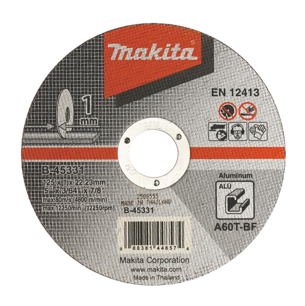 Makita kotouč řezný na hliník 125 x 1,0 x 22,23 mm B-45331