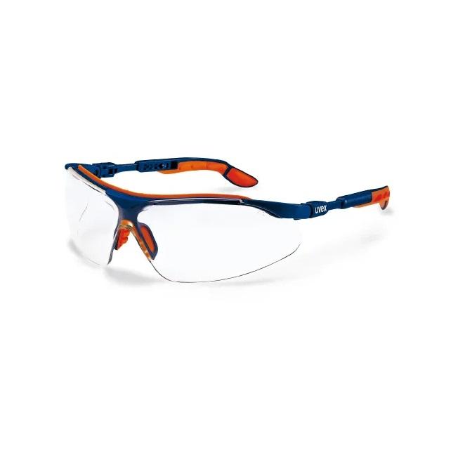 Uvex modrooranžové ochranné brýle s čistým zorníkem 103-9160065