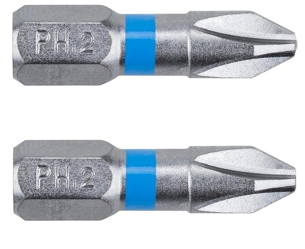 Narex Bity Super Lock S2/Cr - PH2-25 BLUE - 2 ks