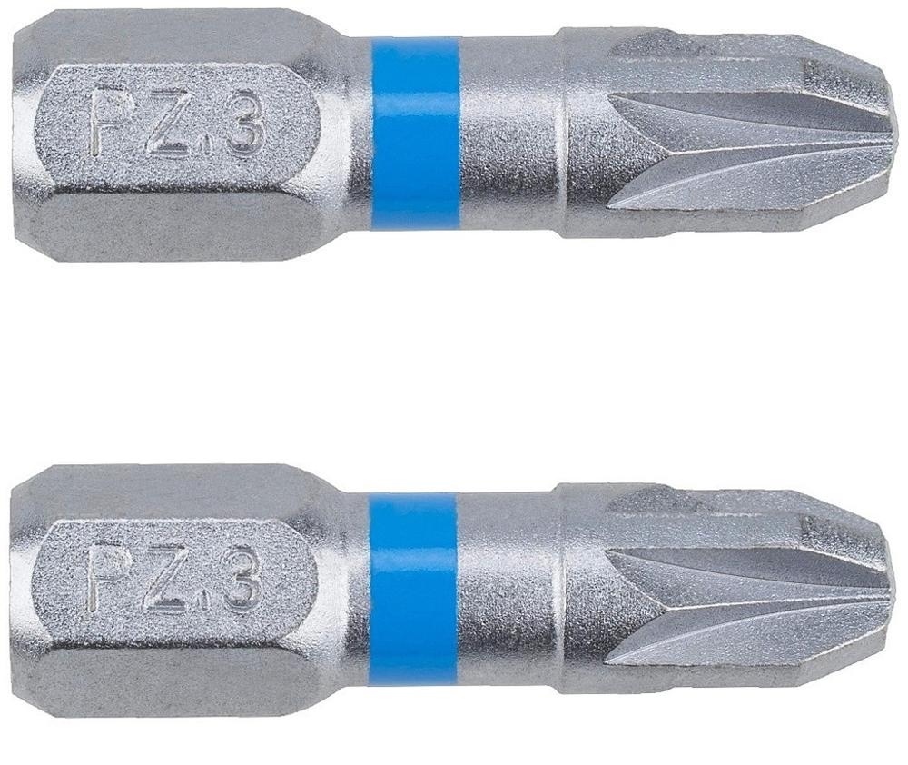 Narex Bity Super Lock S2/Cr - PZ3-25 BLUE - 2 ks