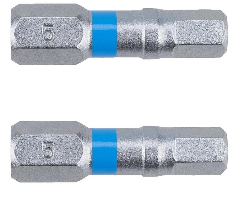 Narex Bity Super Lock S2/Cr - H5-25 BLUE - 2 ks