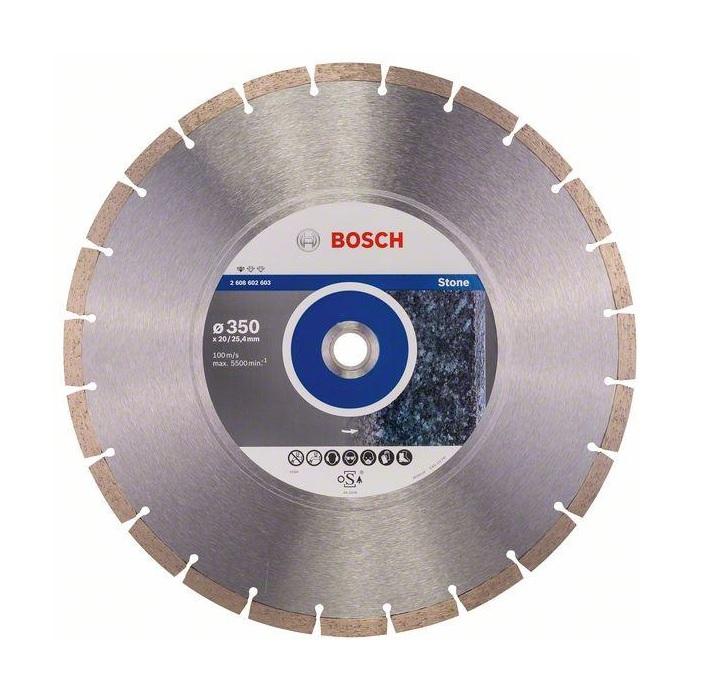 Bosch diamantový dělicí kotouč Standard for Stone 350 x 10 x 20/25x40 mm 2608602603