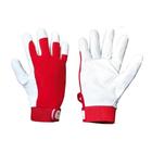 rukavice kombinované DORO vel 10-červené